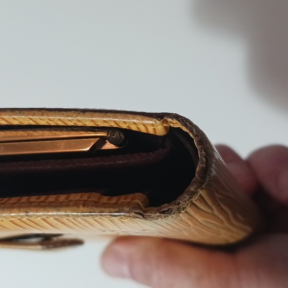 Louis Vuitton Yellow Epi Leather Wallet - Picture 10 of 12